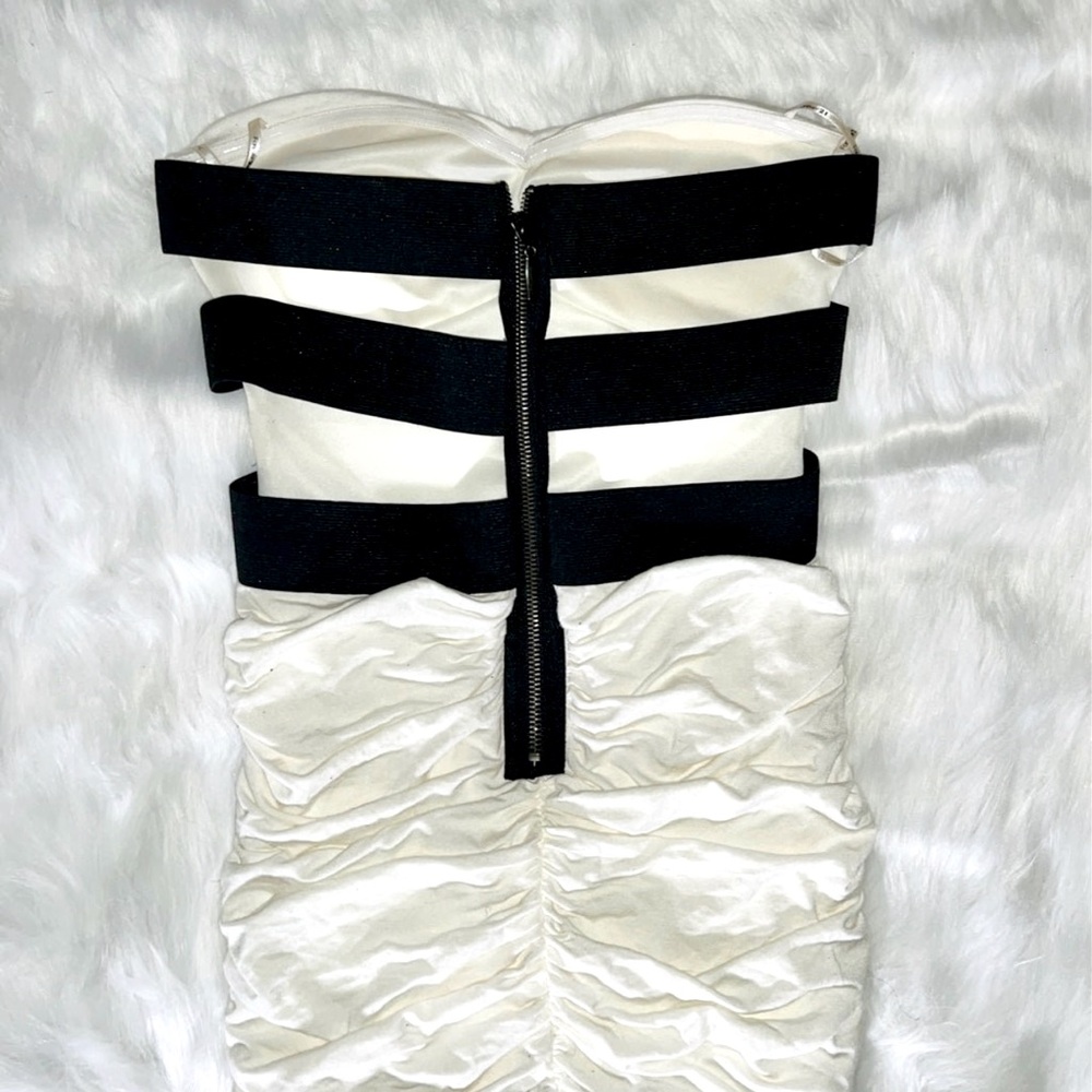 Forever 21 White Strapless Dress